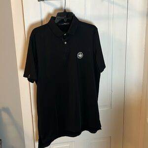 Ralph Lauren RLX Golf Shirt- Size L - Black (Rarely Worn)